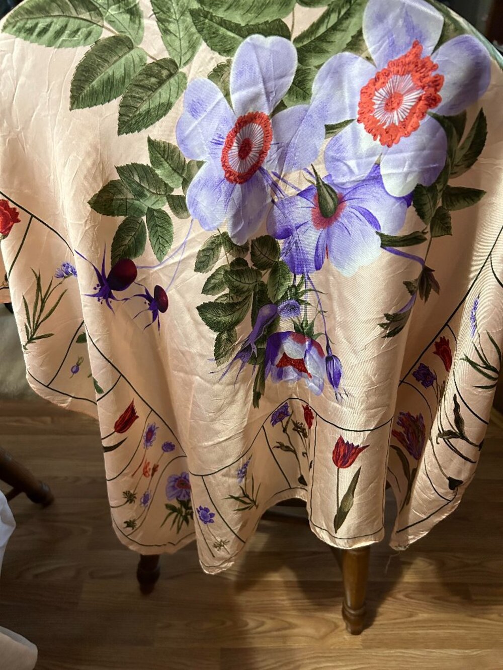 Albert Nipon Silk Scarf